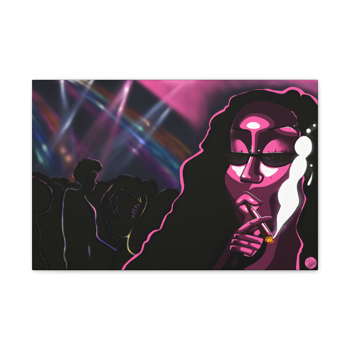 PARTYNXTDOOR Matte Canvas Print