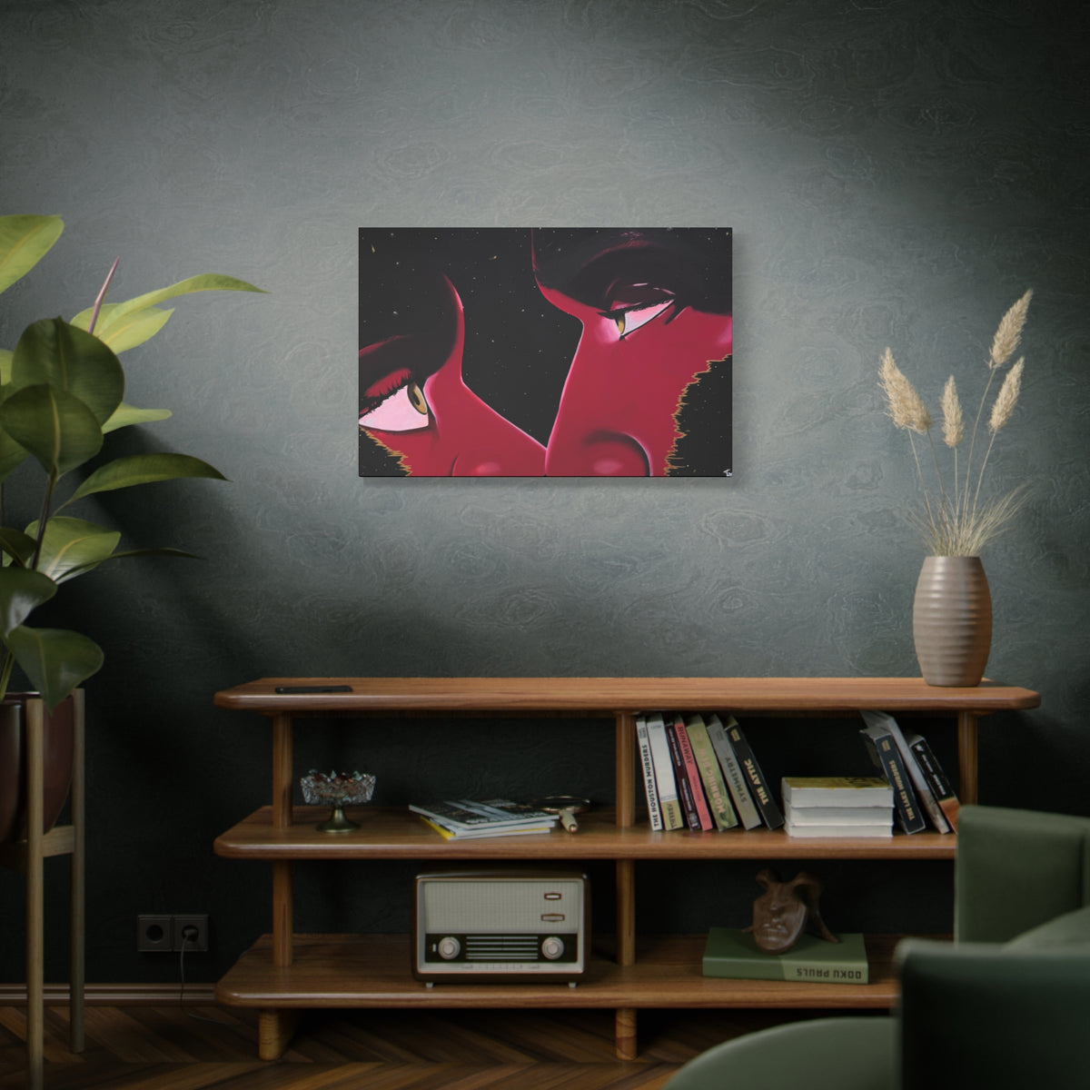 GOODBYE, Matte Canvas Print