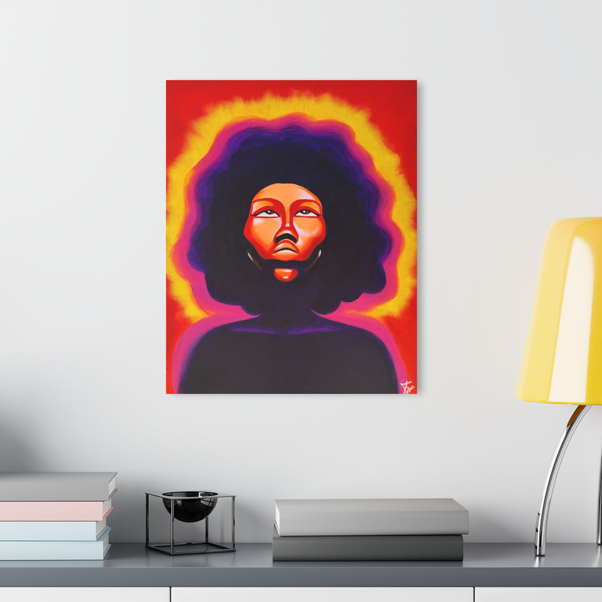 ORANGEMOON Glass Canvas Print, OG Size