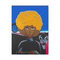 PANTHERESS, Matte Canvas Print