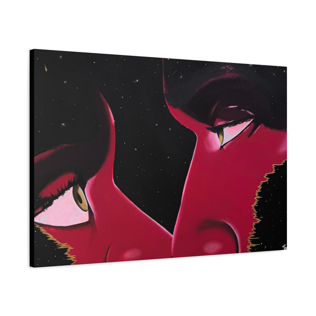 GOODBYE, Matte Canvas Print