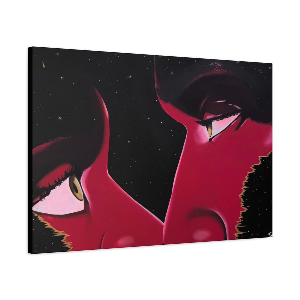 GOODBYE, Matte Canvas Print