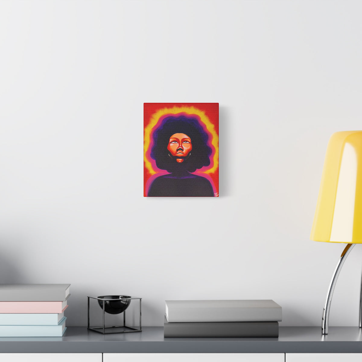 ORANGEMOON, Matte Canvas Print