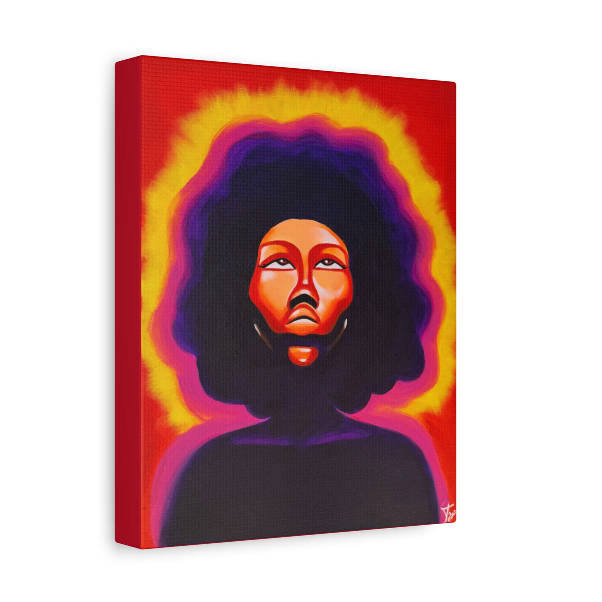 ORANGEMOON, Matte Canvas Print