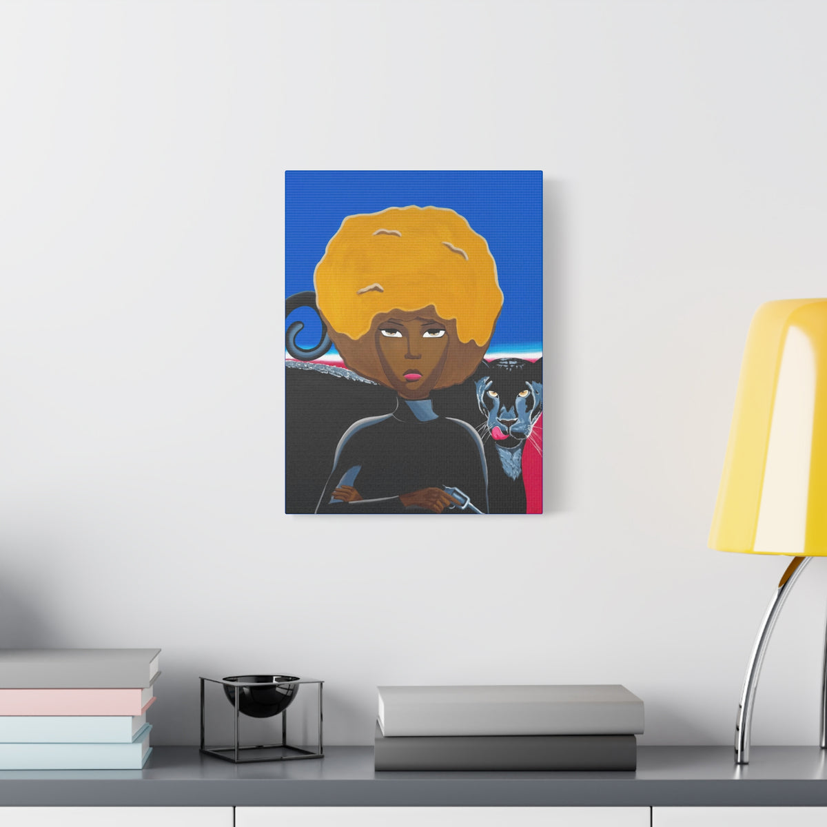 PANTHERESS, Matte Canvas Print