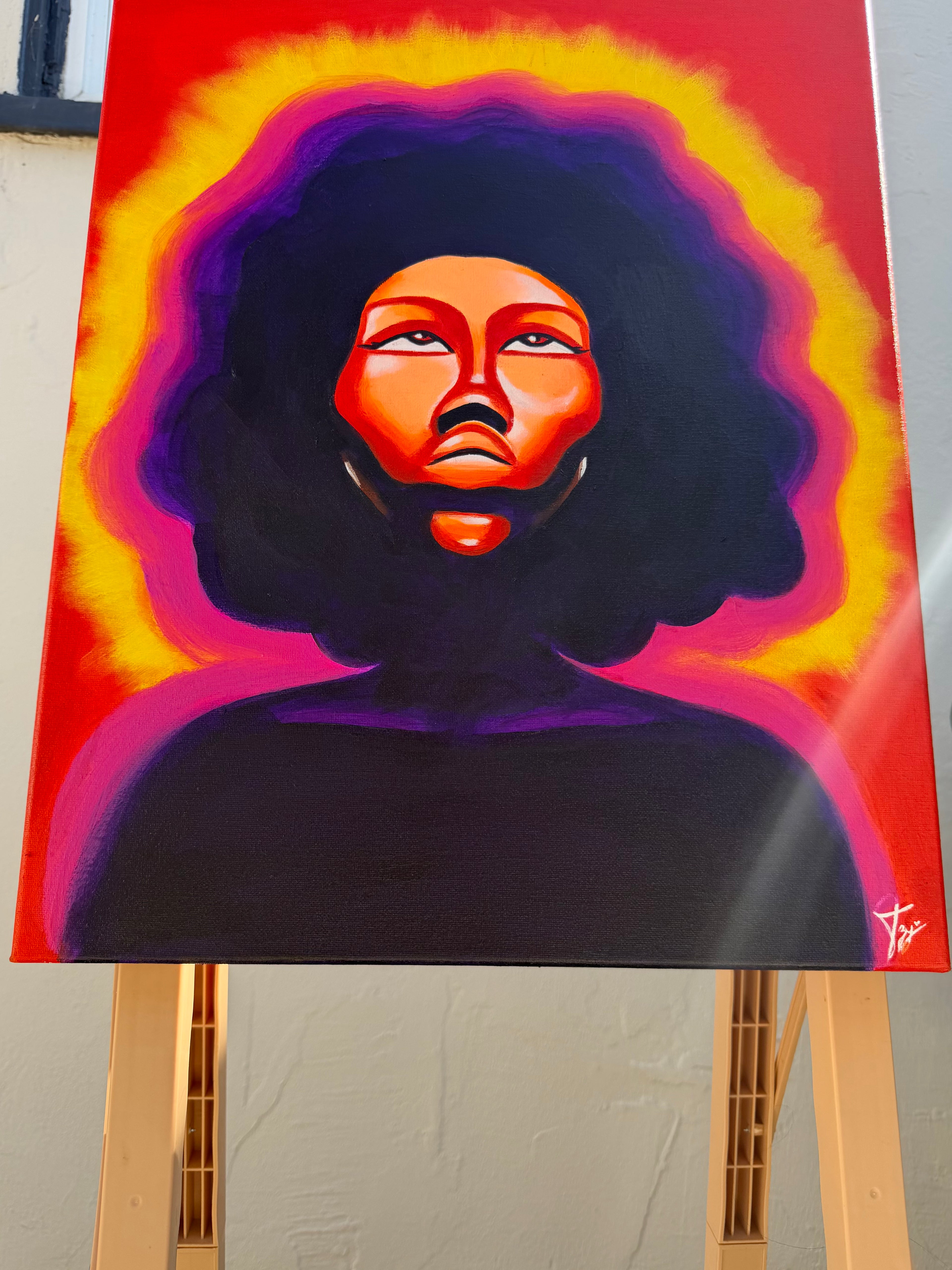 ORANGEMOON, 16x20